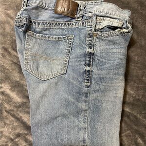 Express Men's Denim Jeans in Light Blue